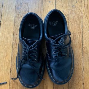 Dr. martens black platform size 8